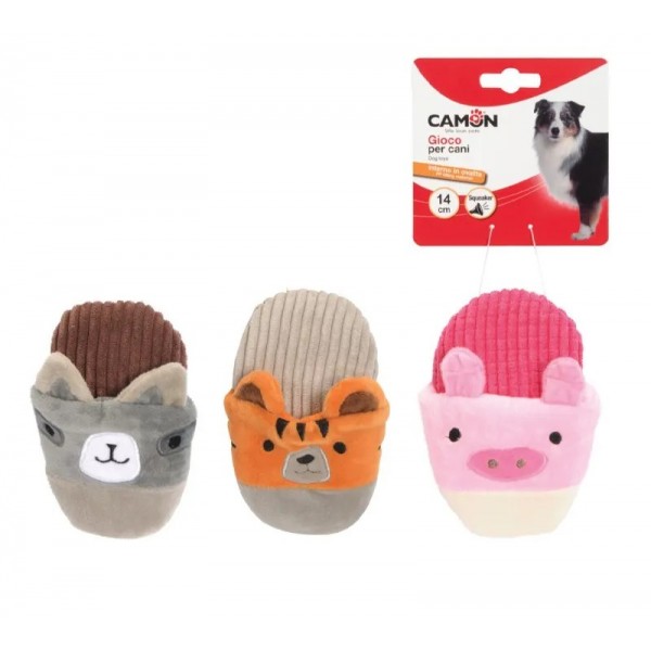 copy of Corde avec os peluche sonore 18 cm CAMON