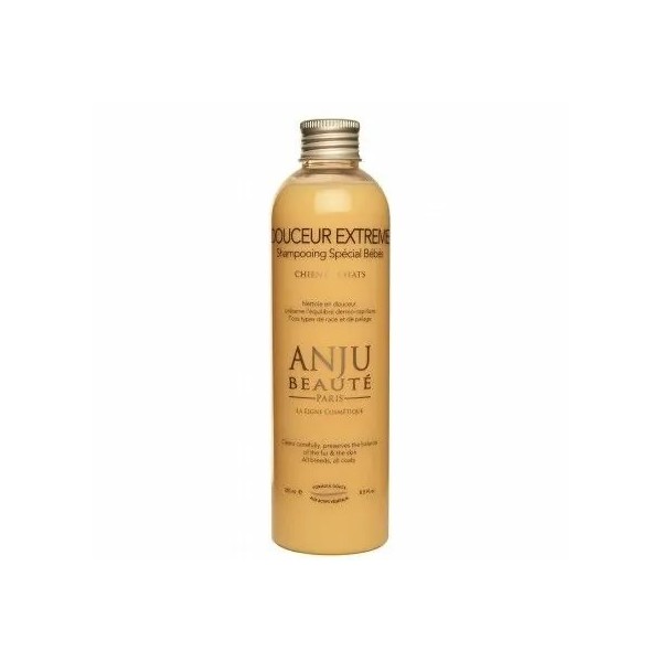 SHAMPOOING SPECIAL CHIOT ET CHATON DOUCEUR EXTREME ANJU BEAUTE