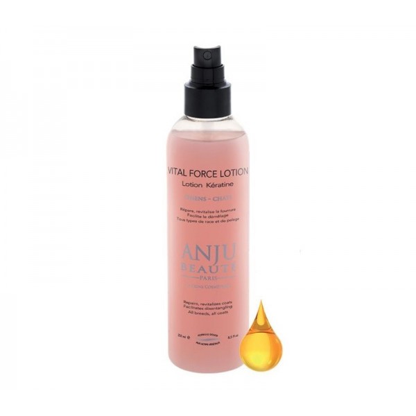 LOTION pour chien VITAL FORCE sans rinçage ANJU BEAUTE-DOGFRENCHTOUCH
