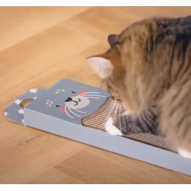 GRIFFOIR pour chat OTARIE grise BEEZTEES - DOGFRENCHTOUCH