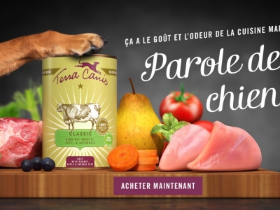 TERRA CANIS : ALIMENTATION D'EXCELLENCE POUR CHIENS 